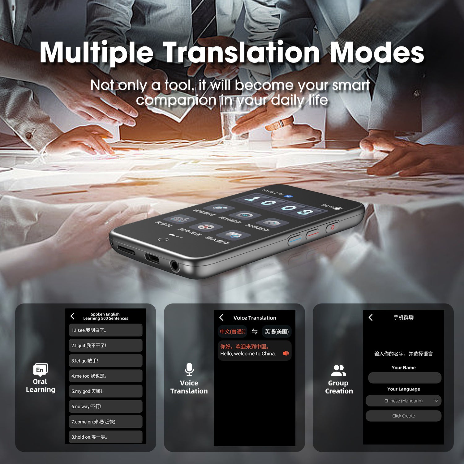Easy to Use Multi-language AI Smart Translator